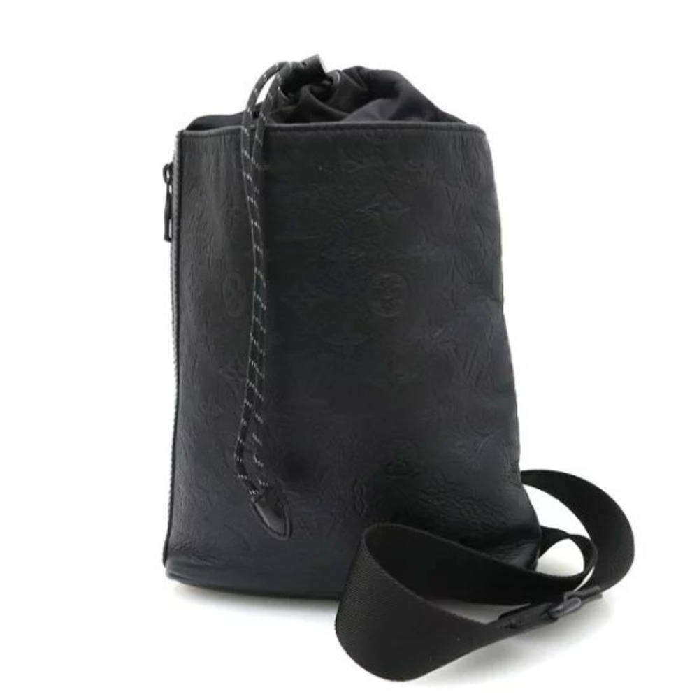 Louis Vuitton Shadow Black Chalk Sling Bag